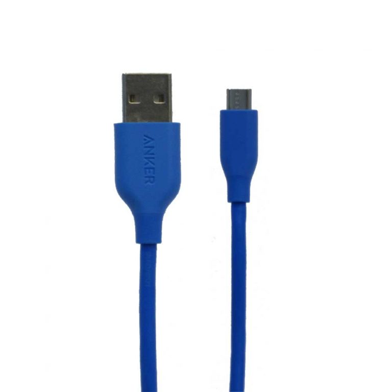 کابل تبدیل USB به microUSB انکر مدل A8133 طول 1.8 متر
